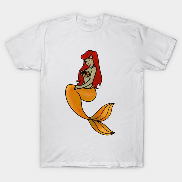 Mermaid zombie T-Shirt by Evgenia